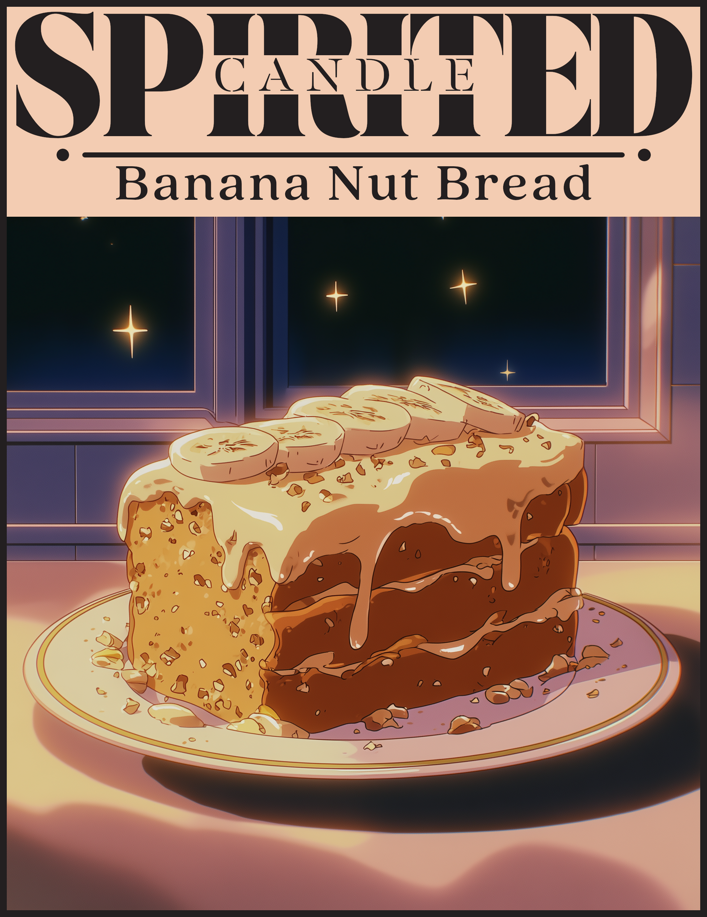 Banana Nut Bread - 10oz Candle