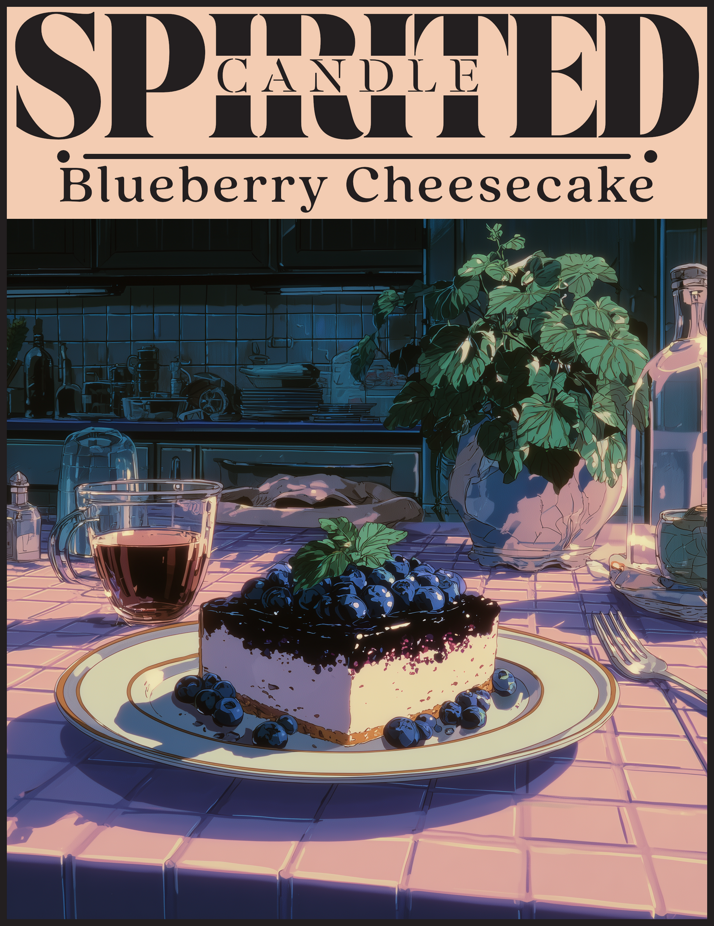 Blueberry Cheesecake - 10oz Candle