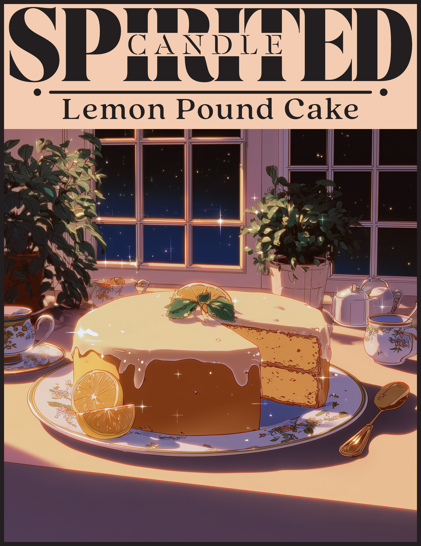 Lemon Pound Cake - 10oz Candle