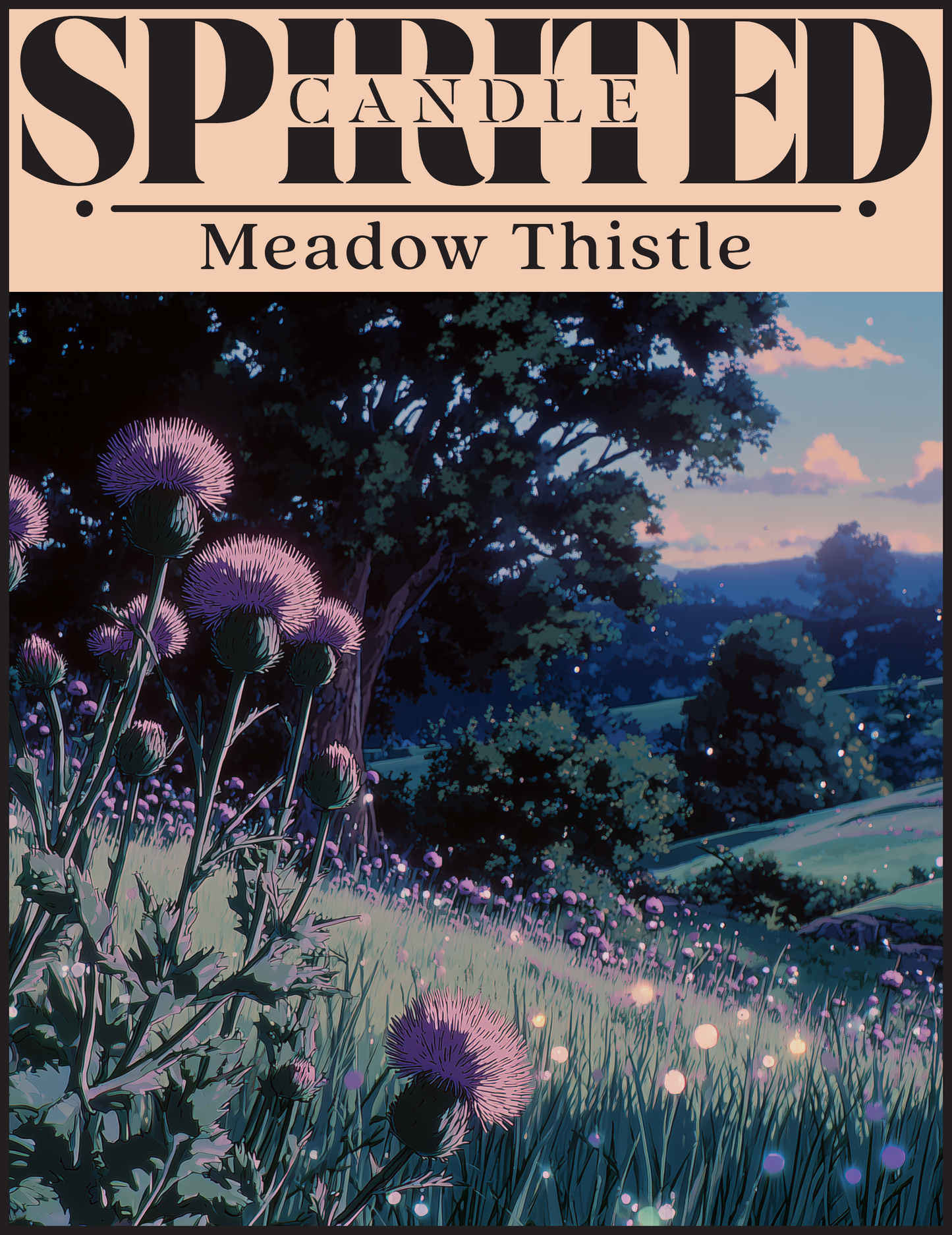 Meadow Thistle - 10oz Candle
