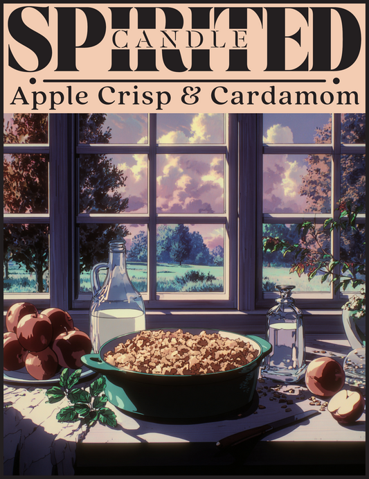 Apple Crisp & Cardamom - 10oz Candle