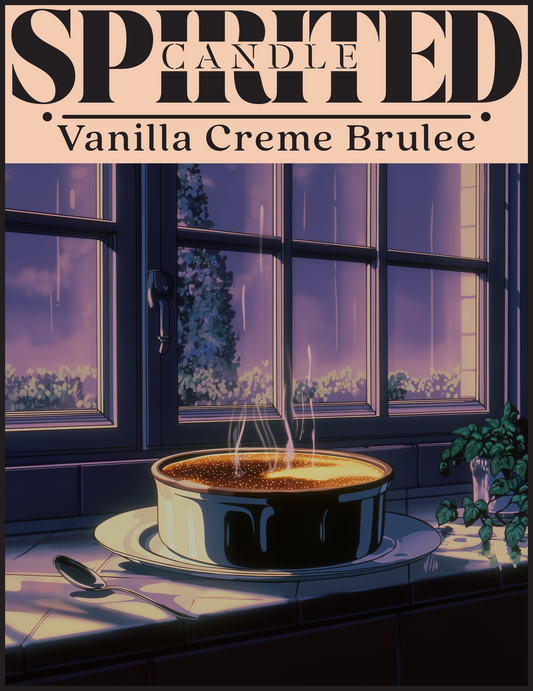 Vanilla Creme Brulee - 10oz Candle