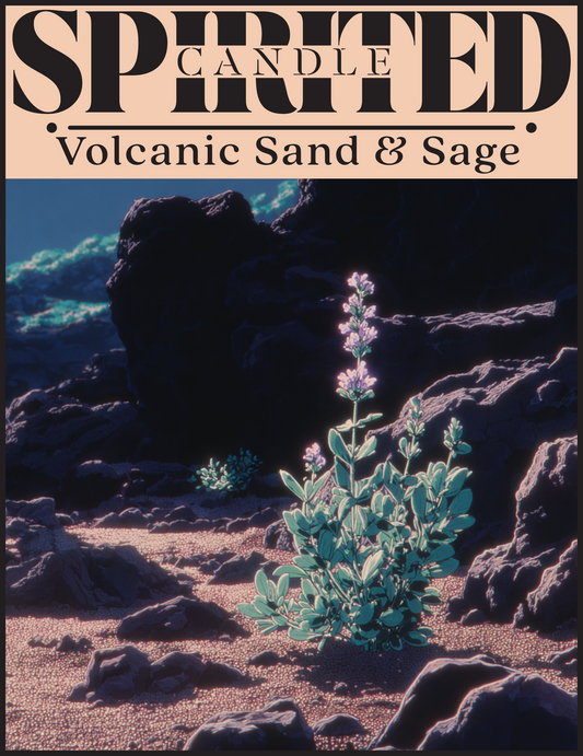 Volcanic Sand & Sage - 10oz Candle