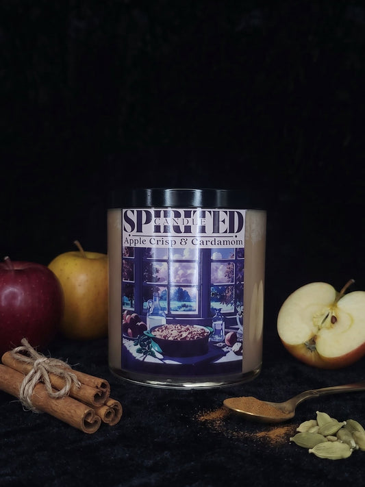 Apple Crisp & Cardamom - 10oz Candle